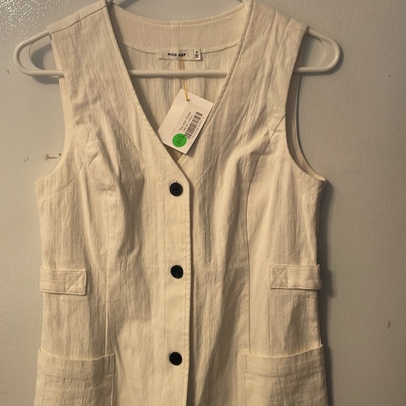 NWT Mod Ref Small The Ann Dress 100% Cotton - Picture 3 of 9